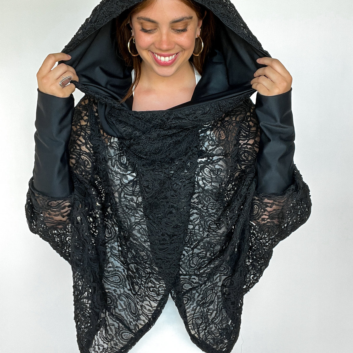 SOPHIE lace Wrap Jacket– HANDS OF HARLOW