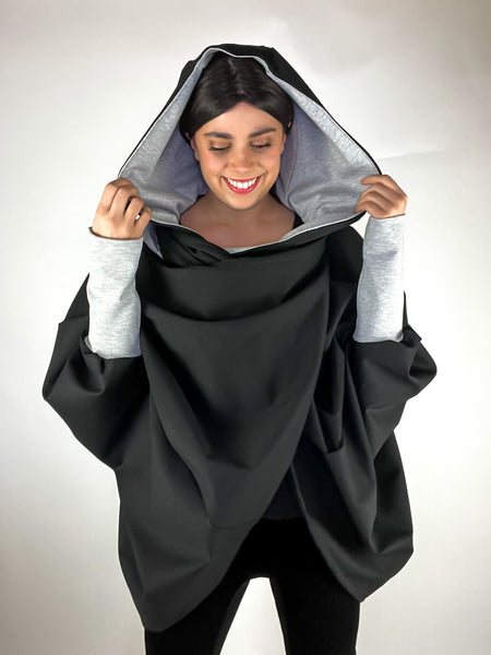 Oslo Knit Wrap Jacket (Ready to ship)– HANDS OF HARLOW